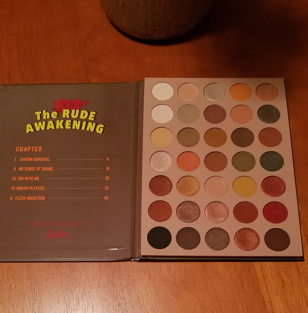 Rude Cosmetics 35 shadow palette